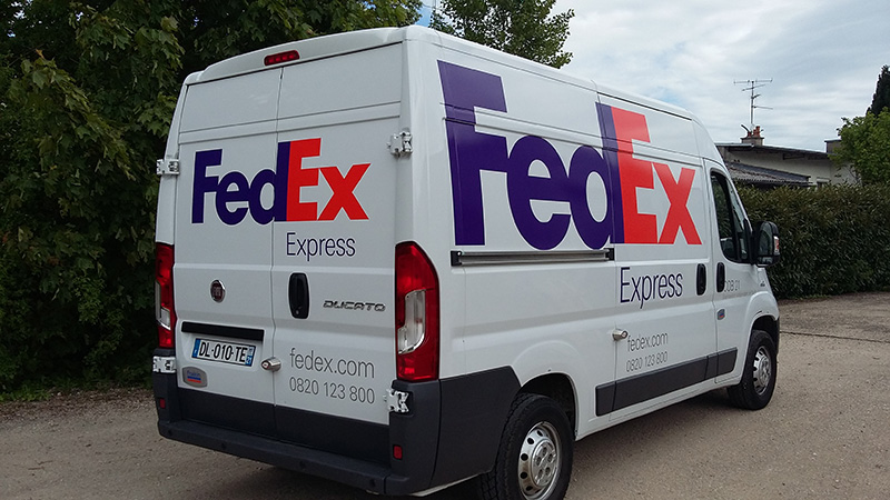 Décoration de véhicule FedEx Décoration de véhicule FedEx