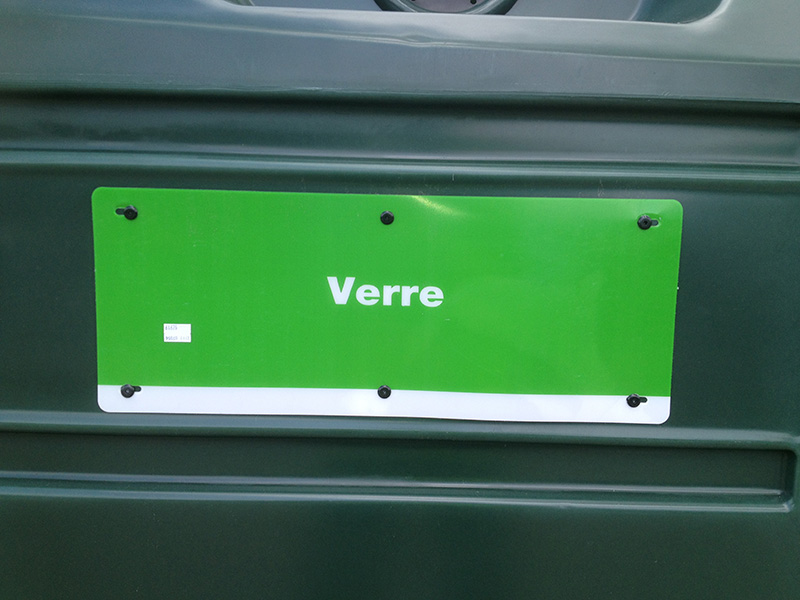 Sérigraphie et tampographie recyclage verre Sérigraphie et tampographie recyclage verre